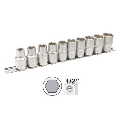 JOGO DE PONTAS 1/2" HEXAGONAIS 52714