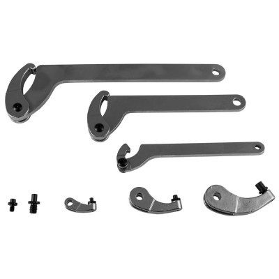 KIT DE CHAVES INGLESAS DE GANCHO 53654