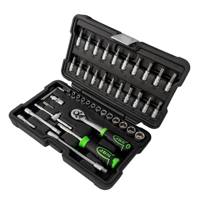 CAIXA DE FERRAMENTAS COM 46 PEÇAS - COM CHAVES HEXAGONAIS | 54109 CAIXA DE FERRAMENTAS COM 46 PEÇAS - COM CHAVES HEXAGONAIS | 54109