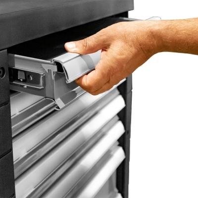 Carro com Ferramentas de 7 Gavetas Cinzento JBM 53661