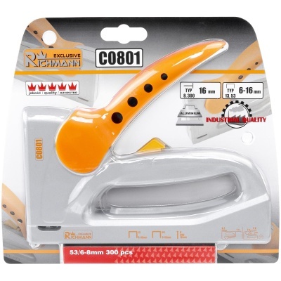 Agrafador Manual Alumínio 6-16mm | C0801