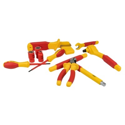 CAIXA DE 26 FERRAMENTAS ISOLADAS VDE 54091