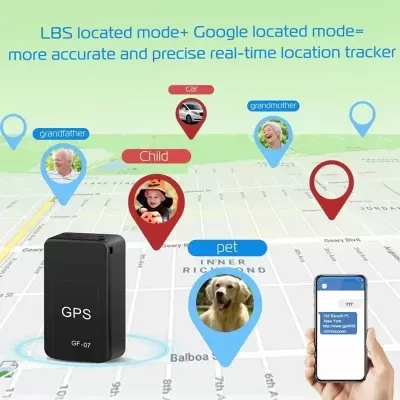 MINI RASTREADOR LOCALIZADOR GPS Para Android IOS APP | GF07
