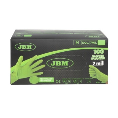 LUVAS DE NITRILO VERDES L - OFICINAS AUTO - 54370
