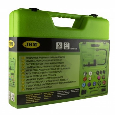 Kit teste de pressão do radiador 0-2.5 bar 51339