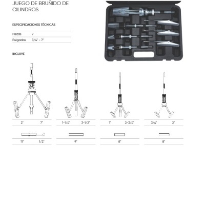 JOGO POLIDORA DE CILINDROS JBM 54525