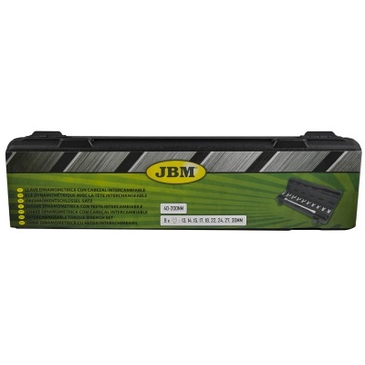 CHAVE DINAMÓMETRICA JBM COM CABEÇA INTERCAMBIÁVEL, 200NM 52913