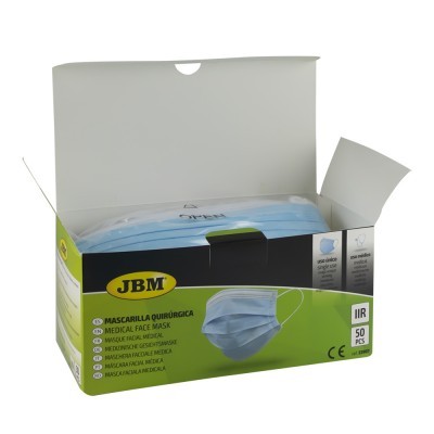 MÁSCARA FACIAL MÉDICA IIR (10 UNIDADES) 53907