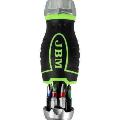 CHAVE DE FENDAS CURTA COM ROQUETE 6 EM 1 | 54551