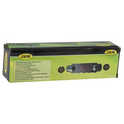 COMPROVADOR DE LUZES DE REBOQUE 7 PINOS JBM 51929