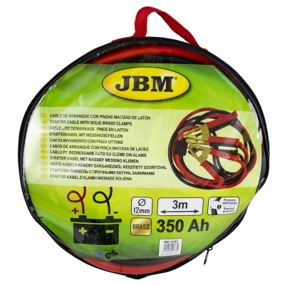 CABOS DE ARRANQUE 35MMX2 / 3M COM PINÇA MACISSA DE LATÃO 51363