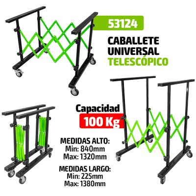 CAVALETE UNIVERSAL TELESCÓPICO 53124