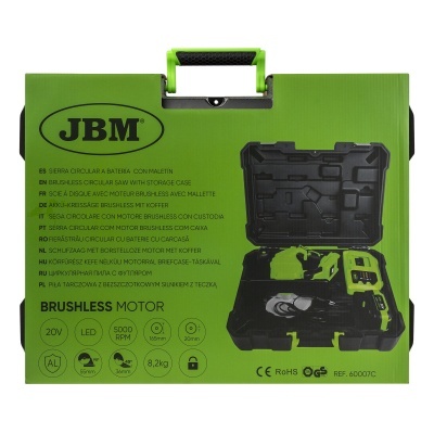 SERRA CIRCULAR ALIMENTADA POR BATERIA COM ESTOJO | 60007C