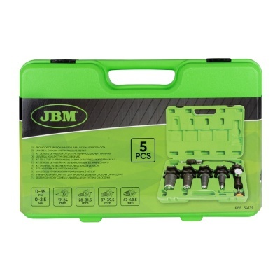 Conjunto de 5 peças para ferramentas JBM em estojo verde