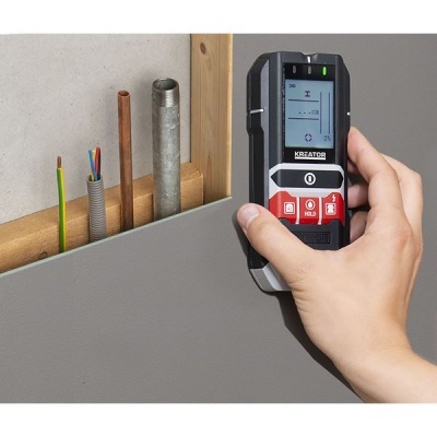 Detetor de Parede 4 Funções Kreator KRT706400