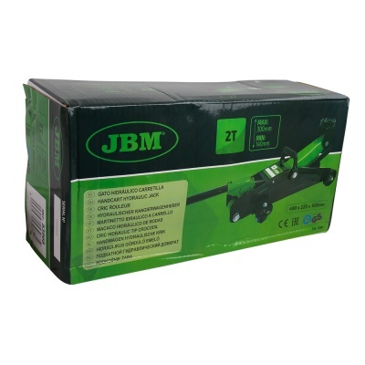 Macaco hidráulico de rodas 2T JBM 53968