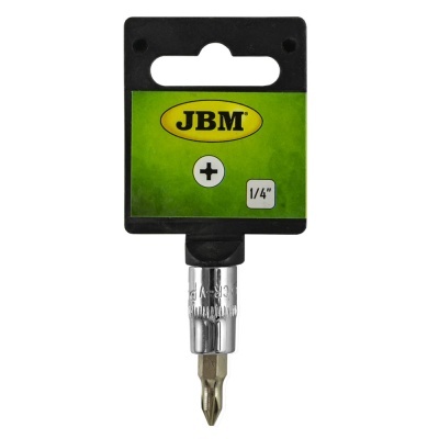 Pontas Adaptador de Chaves Philips Cromada (#0 - #2)