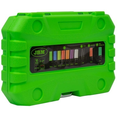 KIT DE 10 CHAVES DE IMPACTO 1/2" REMOÇÃO DE RODAS ESPECIAIS 53988