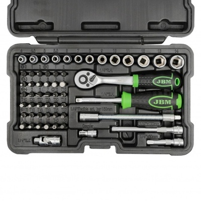 CAIXA DE FERRAMENTAS 56 CHAVES HEXAGONAIS 1/4 | 54105