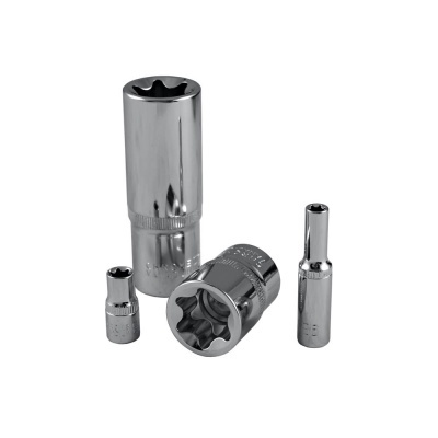 CAIXA DE 28 CHAVES TORX CROMADAS JBM | 53061