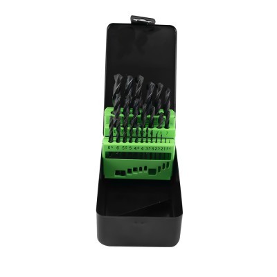 KIT DE BROCAS ESPIRAIS HSS 4241, 1-13 MM, PRETO 53855