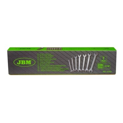 JOGO DE CHAVES DE BOCA OU FIXAS JBM 54150