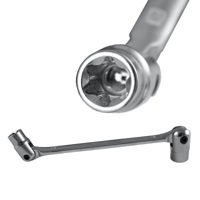 CAIXA DE FERRAMENTAS 4 CHAVES ARTICULADAS TORX 50622