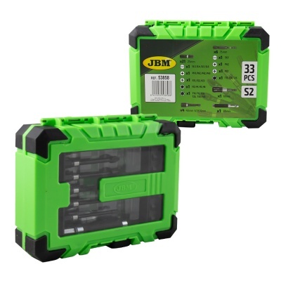 CONJUNTO DE PONTAS COM ADAPTADORES S2 - REVESTIMENTO PRETO | 53858