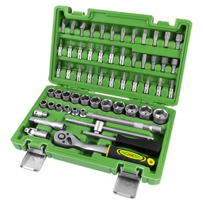 CAIXA DE FERRAMENTAS 3/8" DE 59 PEÇAS CHAVES HEXAGONAIS 51819