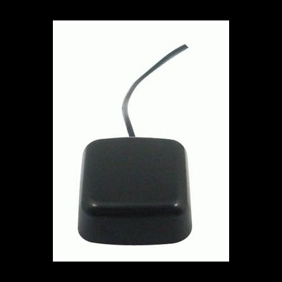 Carregador de parede preto com cabo integrado sobre fundo branco