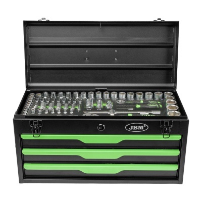 CAIXA ALUMINIO COM 143 FERRAMENTAS 54261