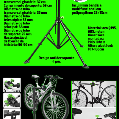 SUPORTE DE REPARAÇÃO DE BICICLETAS 53919