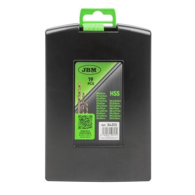 CONJUNTO DE BROCAS HELICOIDAIS DE COBALTO 1-10 MM | 54313