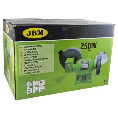ESMERILADORA AMOLADORA ELÉCTRICA JBM 250W 53659