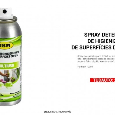 SPRAY DETERGENTE DE HIGIENIZAÇÃO DE SUPERFÍCIES DURAS 53804