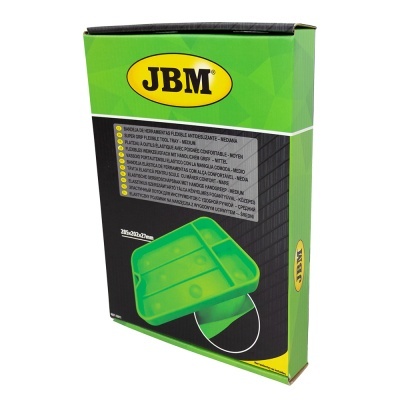 Embalagem para organizador de tabuleiro verde da marca JBM