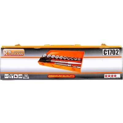 Conjunto de 14 chaves de caixa 3/4" C1702