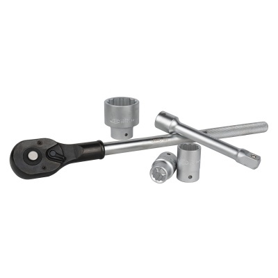 Caixa de ferramentas com 22 chaves autocler de 3/4" de 12 faces JBM 53728