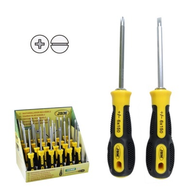 CHAVE COM MULTIFUNÇÃO ESTRELA E FENDA 6X150MM 51955