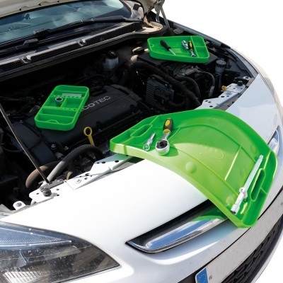 KIT DE 3 BANDEJAS FLEXIVEIS E ANTIDESLIZANTES PARA FERRAMENTAS 53903