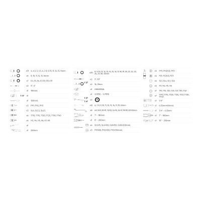 CAIXA ALUMINIO COM 143 FERRAMENTAS 54261