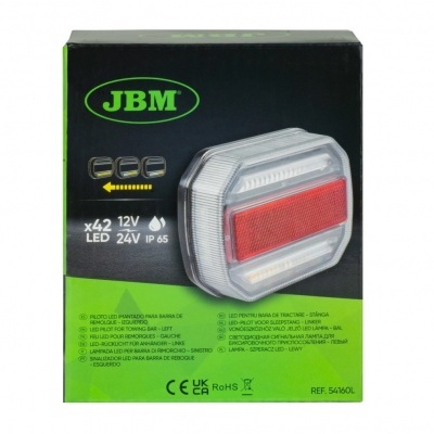 FAROLIM DE REBOQUE LED ESQUERDO JBM 54160L