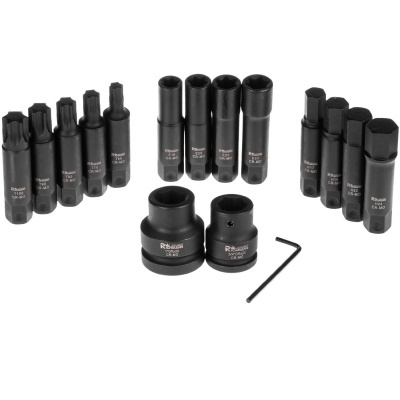 Jogo Chaves de Impacto Torx e HK C4035