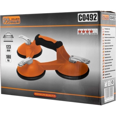 Richmann - Ventosa Tripla Superf. Lisas C0492