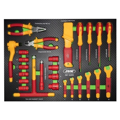 FERRAMENTAS ISOLADAS VDE MÓDULO EVA 25 PEÇAS 54093