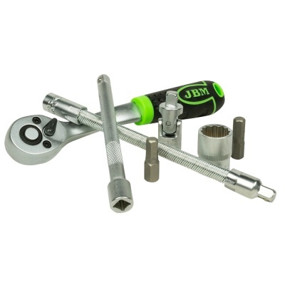 CAIXA DE FERRAMENTAS COM 56 CHAVES DE 12 FACES | 54140