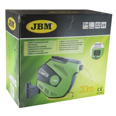 CARRETEL DE MANGUEIRA DE AR 22M BOCA DE 3/8" 53583