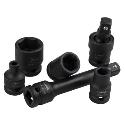 KIT DE 13 CHAVES DE IMPACTO DE 1/2” HEX. + ADAPTADOR 52341