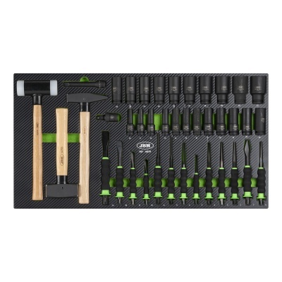 CONJUNTO DE MARTELO, CINZEL E CHAVE DE IMPACTO | 16878