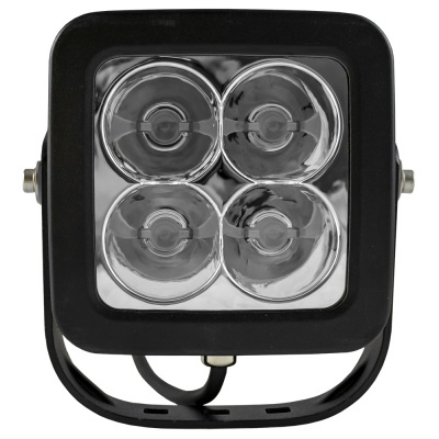 FAROL DE TRABALHO COM 4 LEDS 40W QUADRADO DE LUZ CONCENTRADA JBM 53048
